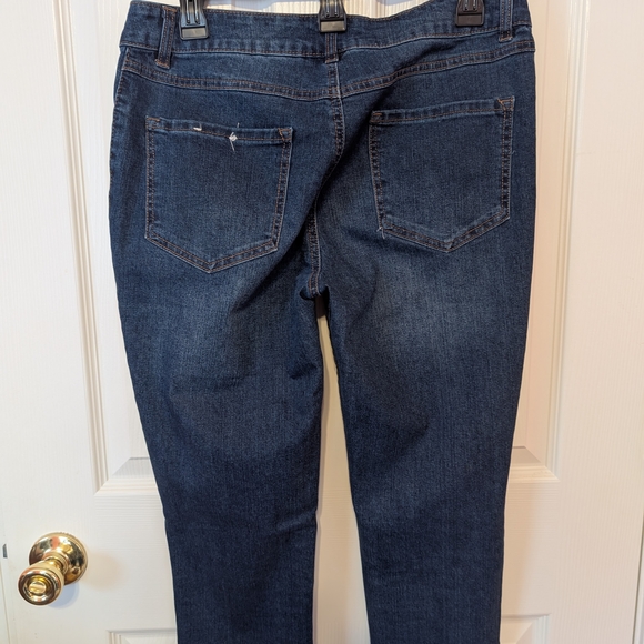 D. Jeans Women's Cropped Denim Jeans, Size 8, EUC - Picture 5 of 6
